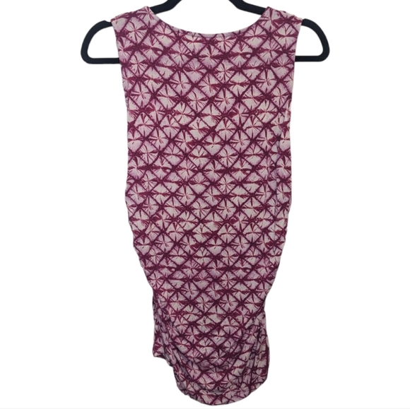 Michael Michael Kors Women's Abstract Print Scrunched Tank Top - Picture 2 of 10